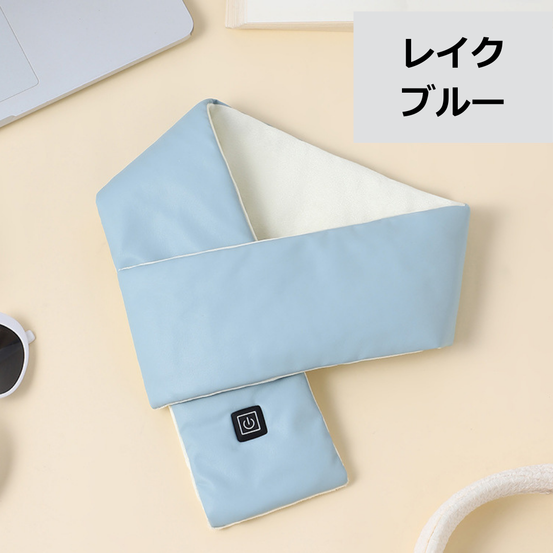 USBで温まる電熱マフラー